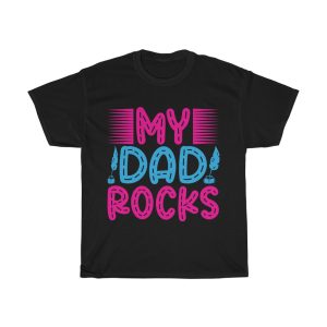 My Dad Rocks Shirt Design 8