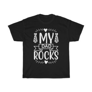 My Dad Rocks Shirt Design 10