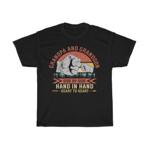 Grandpa And Grandson Side By Shirt