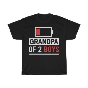 Grandpa Of Boys Father Shirt