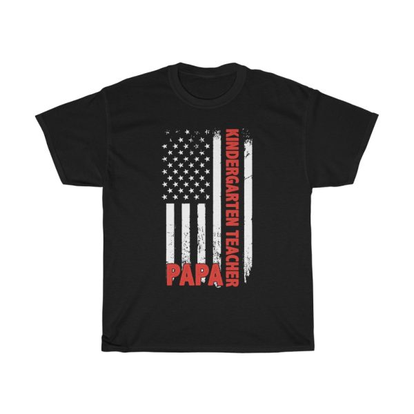 Kindergarten Teacher Papa Shirt