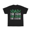 Dad The Man The Mith Shirt Design 2