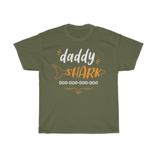 Dad Daddy Shark Doo Doo Doo Doo Graphics Shirt