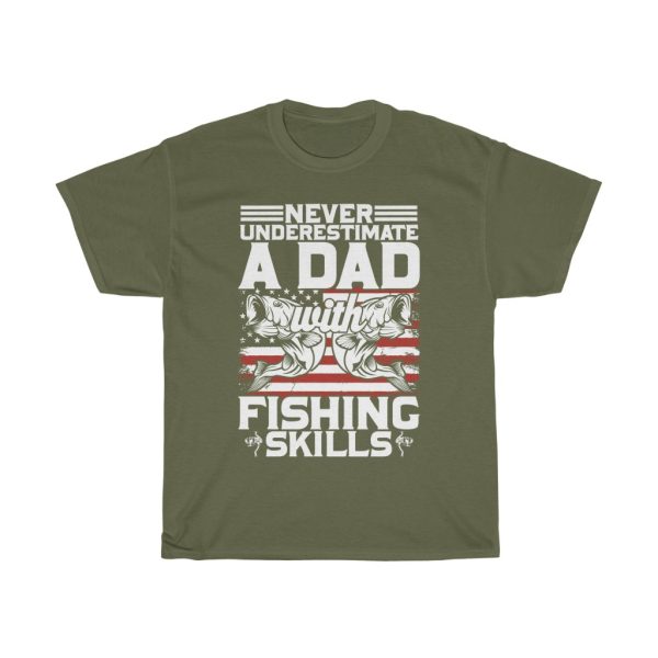 Dad With Fishing Ski’lls Fathers Shirt