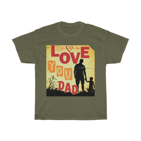 Love You Dad Shirt Design 1