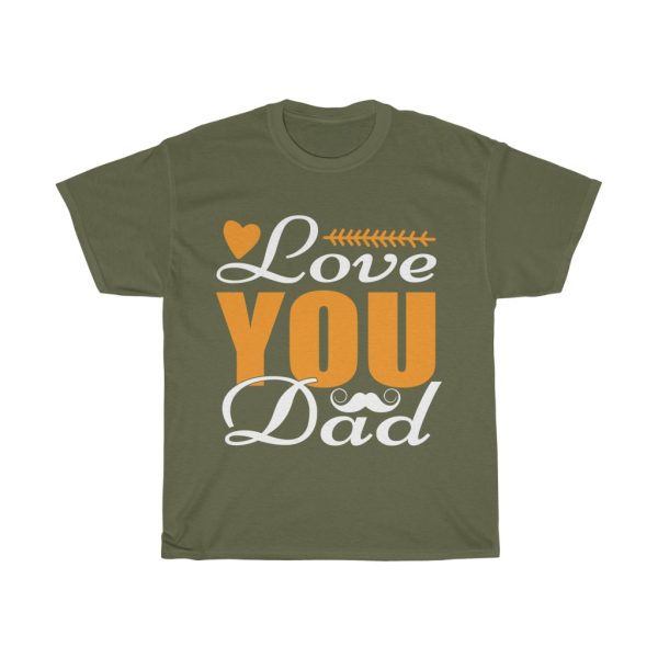 Love You Dad Shirt Design 2