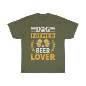 Dog Father Beer Father Day Shirt