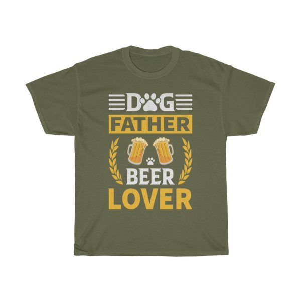 Dog Father Beer Father Day Shirt