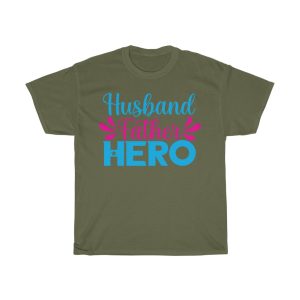 Husband Father Hero Shirt Design 4