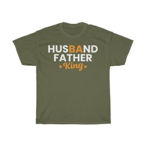 Husband Father King Fathers Day Shirt