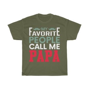 My Favorite People Call Me Dad Shirt Design 1