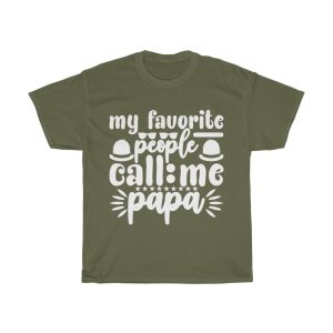 My Favorite People Call Me Papa Shirt Design 4