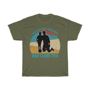 My Favorite Walking Dad I Love You Shirt Design 1