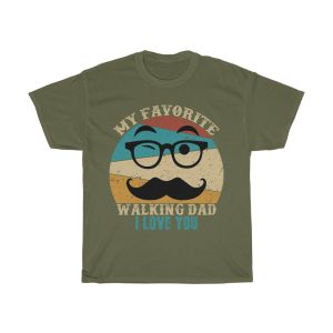 My Favorite Walking Dad I Love You Shirt Design 2