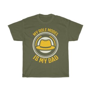 My Role Model Is My Dad Shirt Design 6