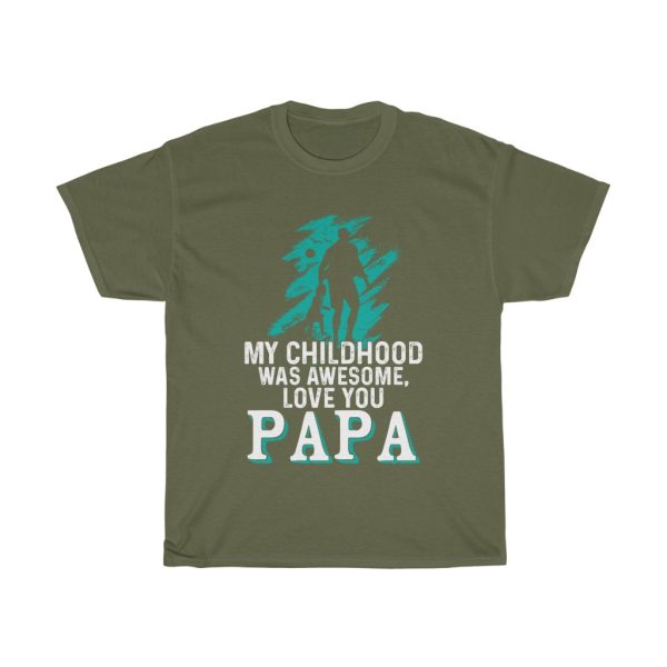 My Childhood Was Awesome Love Shirt