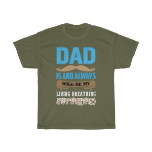 My Dad Is My Superhero Shirt Design 2