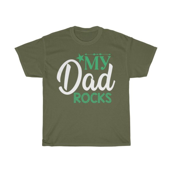 My Dad Rocks Shirt Design 15