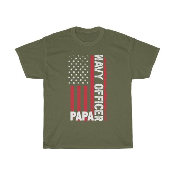 Navy Officer Papa Shirt