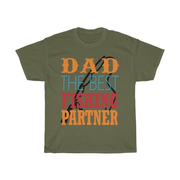 Dad The Best Fishing Partner Shirt