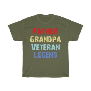 Father Grandpa Veteran Legend S Shirt