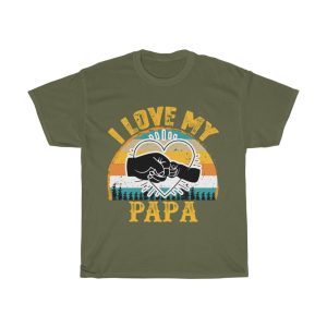 I Love My Papa Shirt Design 5