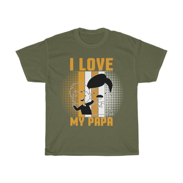 I Love My Papa Shirt Design 6