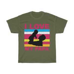 I Love My Papa Shirt Design 8