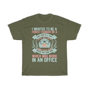 I Wanted To Be A Forest Ranger Or A Coal Man. At A Very Early Age, I Knew I Didn’t Want To Do What My Dad Did, Which Was Work In An Office Shirt