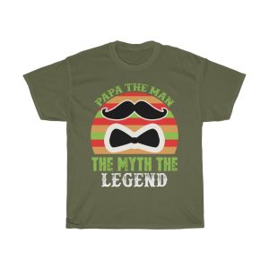 Papa The Man The Myth The Legend Shirt Design 3