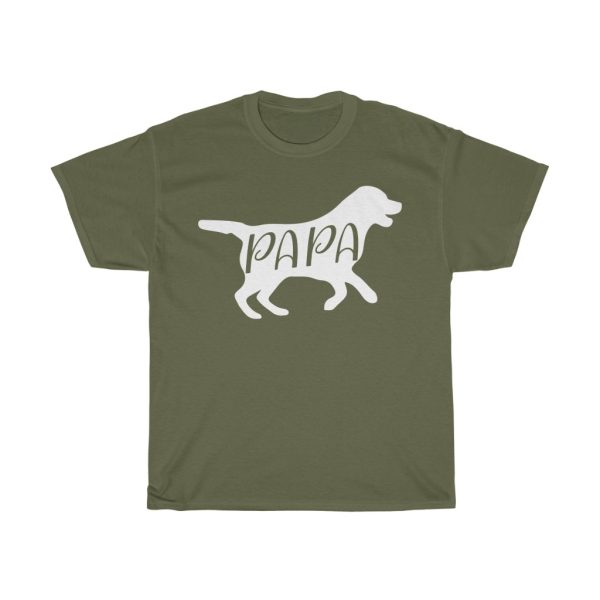 Papa Dog Fathers Day Shirt