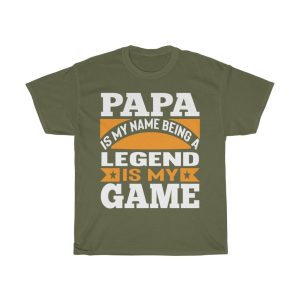 Papa Is My Name Being Shirt