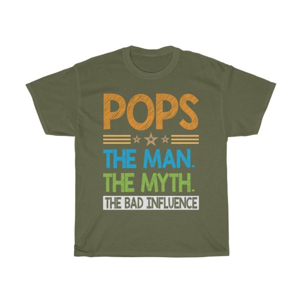 Pops The Man The Myth Shirt