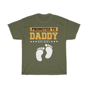 Promoted To Daddy Est. Shirt