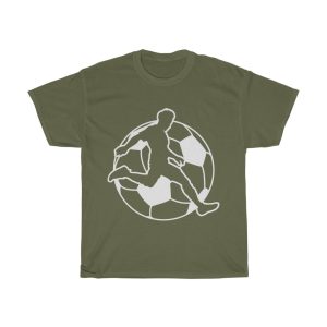 Soccer Dad Soccer Player Silhouette Shirt