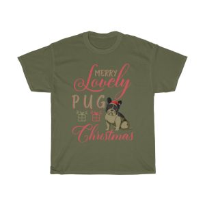 Merry Lovely Pug Christmas Shirt