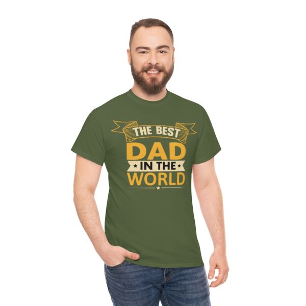 The Best Dad In The World Shirt Design 1