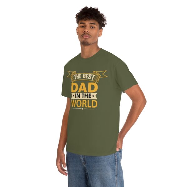 The Best Dad In The World Shirt Design 1