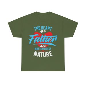 The Heart Of A Father Shirt Design 1