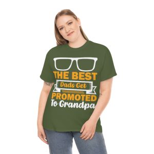 The Best Dads Get Promoted Shirt Design 1