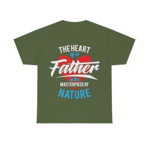 The Heart Of A Father Shirt Design 4