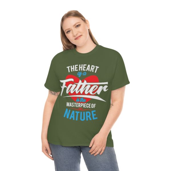 The Heart Of A Father Shirt Design 4