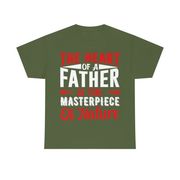 The Heart Of A Father Shirt Design 5