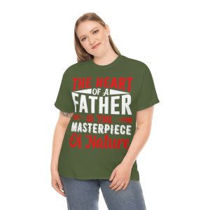 The Heart Of A Father Shirt Design 5