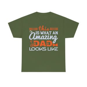 This Is What An Amazing Dad Looks Like Shirt Design 1