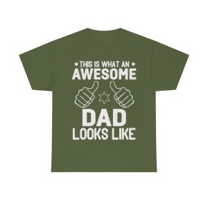 This Is What An Awesome Dad Looks Like Shirt Design 1