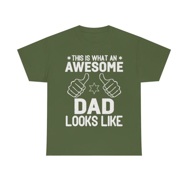 This Is What An Awesome Dad Looks Like Shirt Design 1