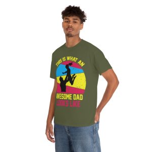 This Is What An Awesome Dad Looks Like Shirt Design 3