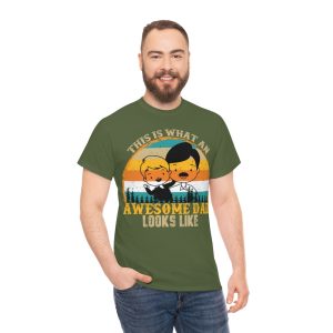 This Is What An Awesome Dad Looks Like Shirt Design 5