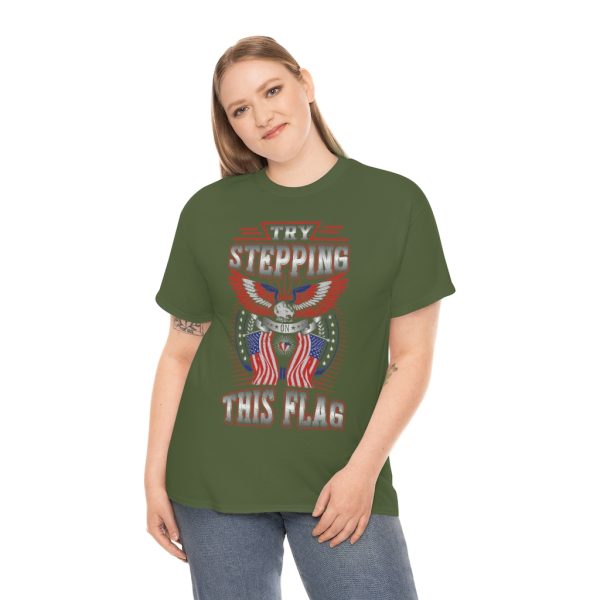 Try Stepping Veteran Shirt